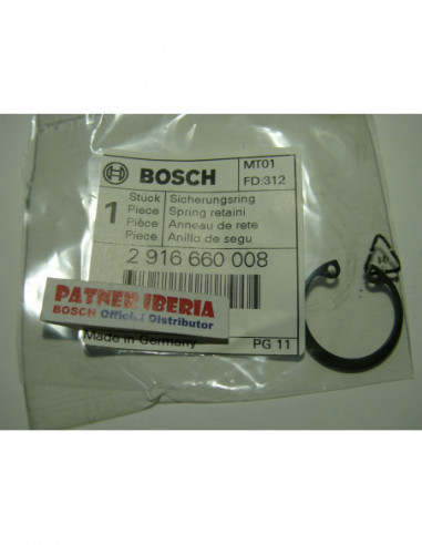 Repuesto original BOSCH 2916660008 Anillo de seguridad